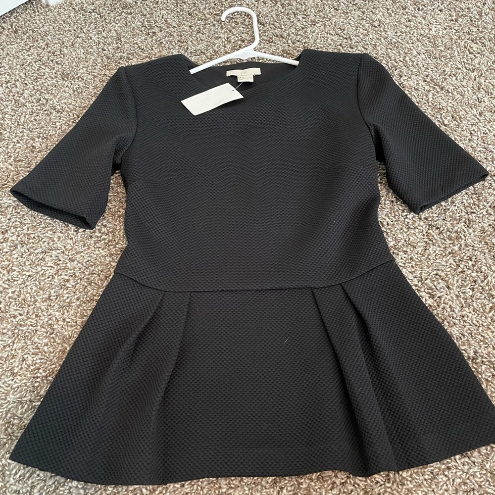 H&M peplum top